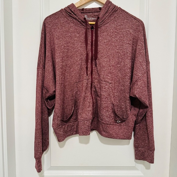 Gap Fit | Women’s  Brushed Tech Jersey Activewear Zip up Hoodie  Size Large - Picture 9 of 13